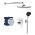 GROHE 25293000 - START EDGE 250 mm zuhanyszett, fényes króm