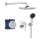 GROHE 25293000 - START EDGE 250 mm zuhanyszett, fényes króm