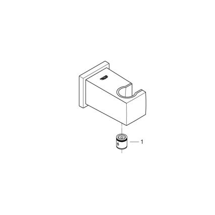 GROHE 26370DC0 - Fali könyök EUPHORIA CUBE DN 15 rozsdamentes acél