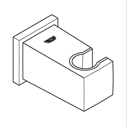 GROHE 26370DC0 - Fali könyök EUPHORIA CUBE DN 15 rozsdamentes acél