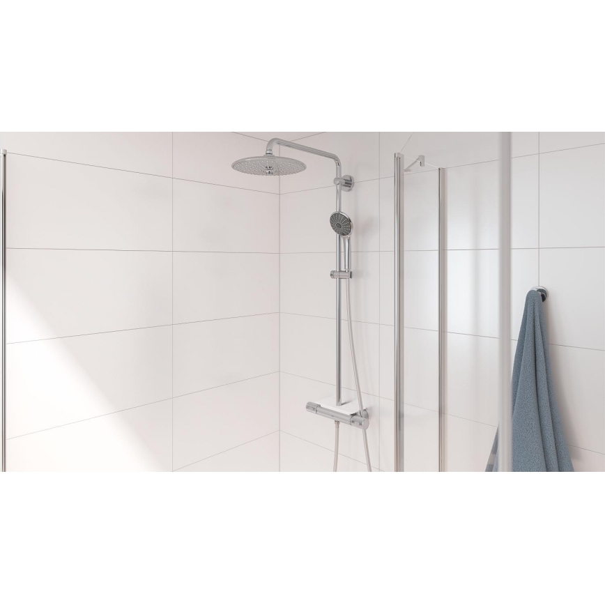 GROHE 26403002 - VITALIO JOY 260 zuhanyrendszer 450 mm fényes króm