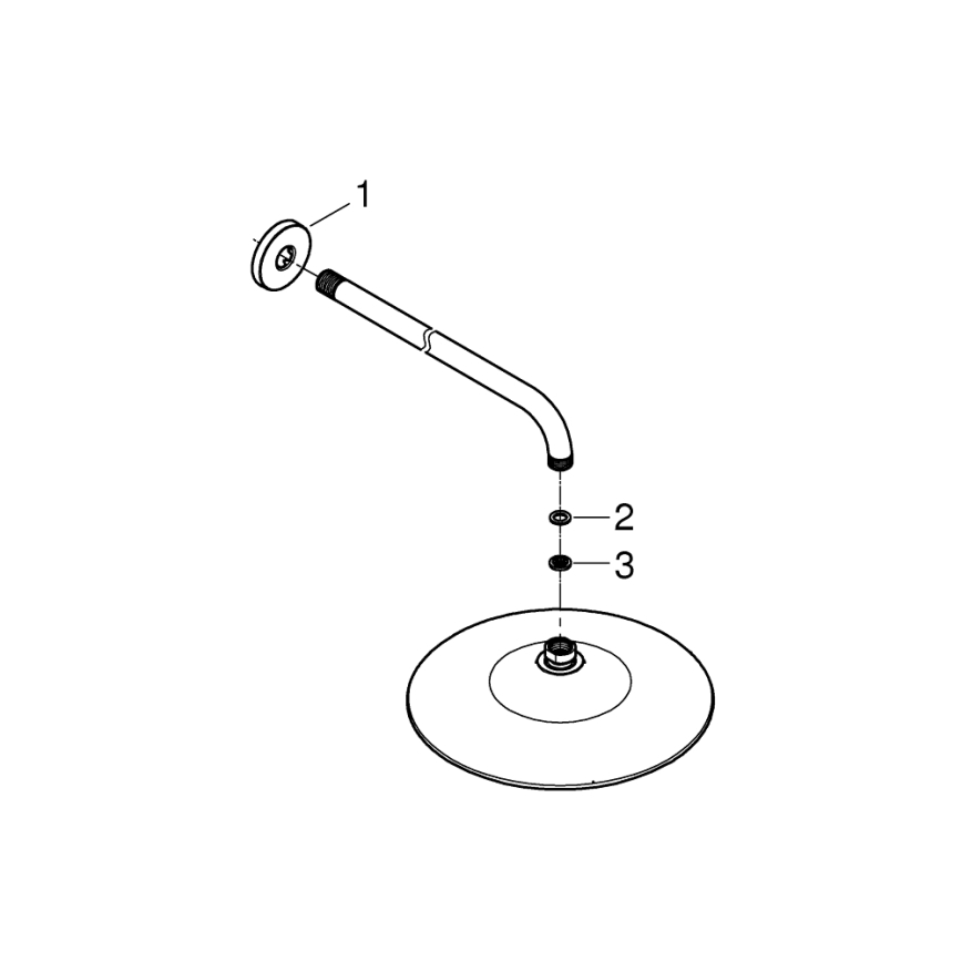 GROHE 26459000 - Zuhanyfej EUPHORIA 260 380 mm, fényes króm