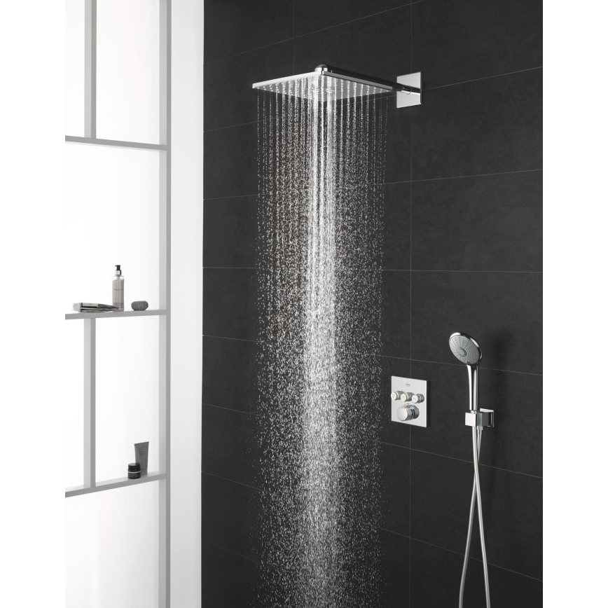 GROHE 26479000 - Zuhanyfej RAINSHOWER SMARTACTIVE 310 CUBE fényes króm
