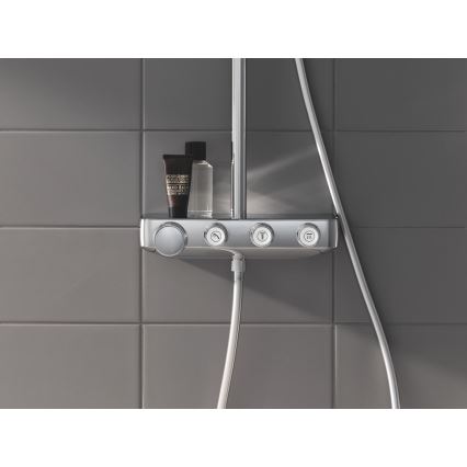 GROHE 26508000 - EUPHORIA SMARTCONTROL 310 CUBE zuhanyrendszer, magasfényű króm