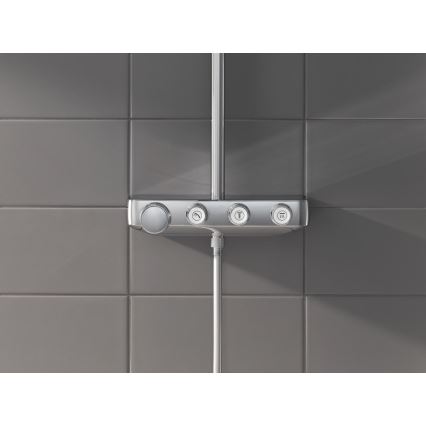 GROHE 26508000 - EUPHORIA SMARTCONTROL 310 CUBE zuhanyrendszer, magasfényű króm