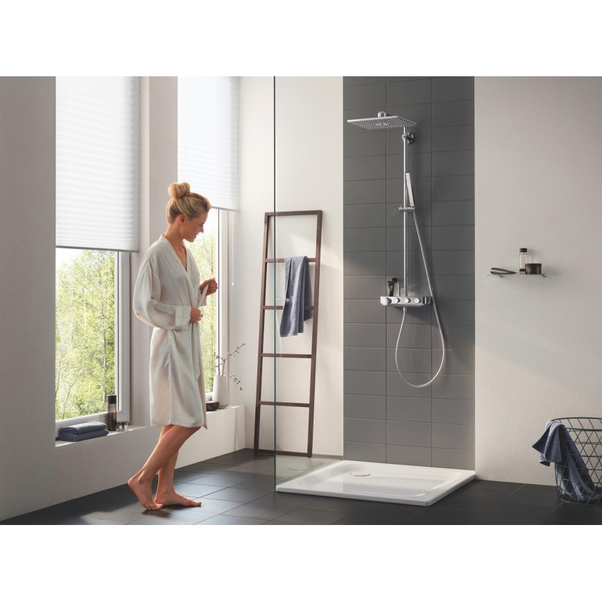 GROHE 26508000 - EUPHORIA SMARTCONTROL 310 CUBE zuhanyrendszer, magasfényű króm
