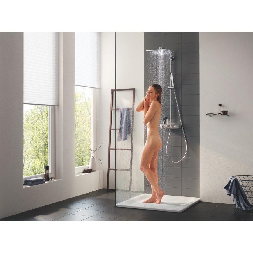 GROHE 26508000 - EUPHORIA SMARTCONTROL 310 CUBE zuhanyrendszer, magasfényű króm
