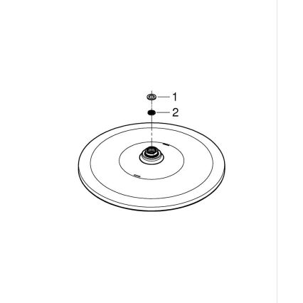GROHE 26569000 - RAINSHOWER 310 mm zuhanyfej, fényes króm