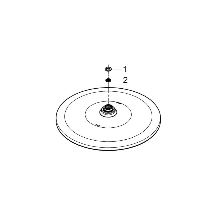 GROHE 26569000 - RAINSHOWER 310 mm zuhanyfej, fényes króm