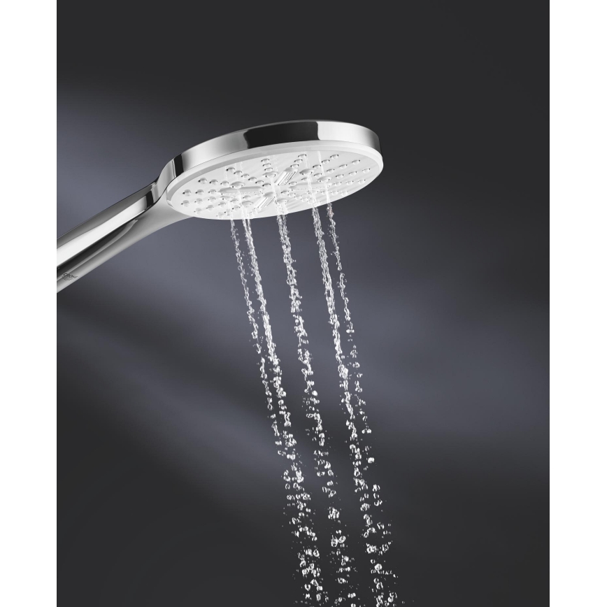GROHE 26574LS0 - RAINSHOWER SMARTACTIVE 130 mm kézi zuhany, fehér