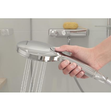 GROHE 26575000 - Zuhanyszett RAINSHOWER SMARTACTIVE 130 600 mm fényes króm