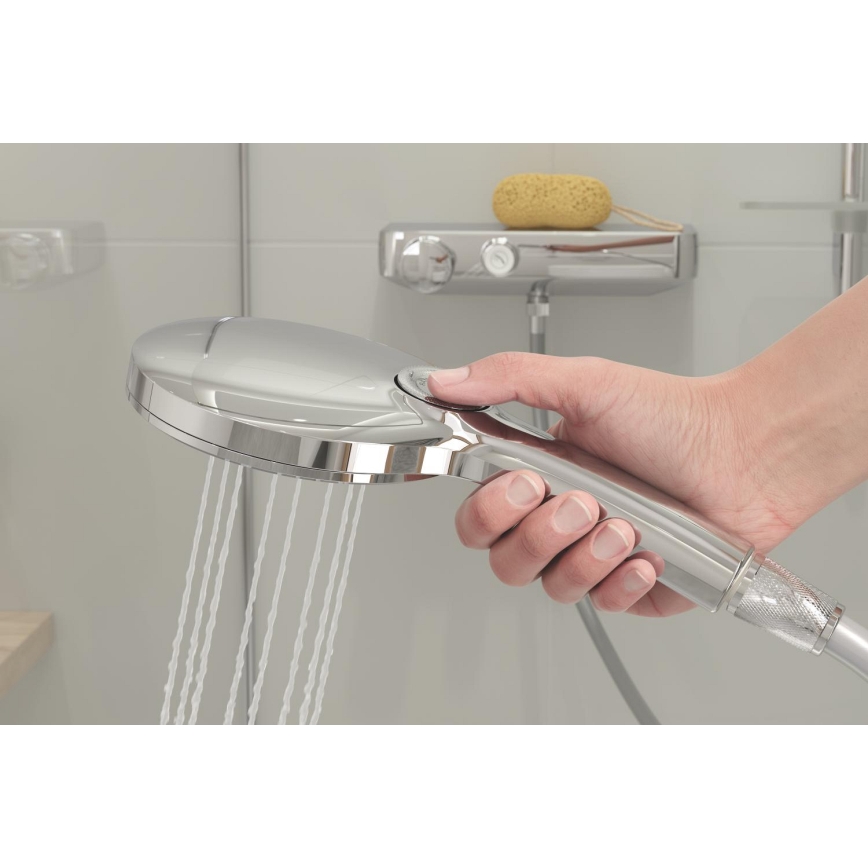 GROHE 26575000 - Zuhanyszett RAINSHOWER SMARTACTIVE 130 600 mm fényes króm