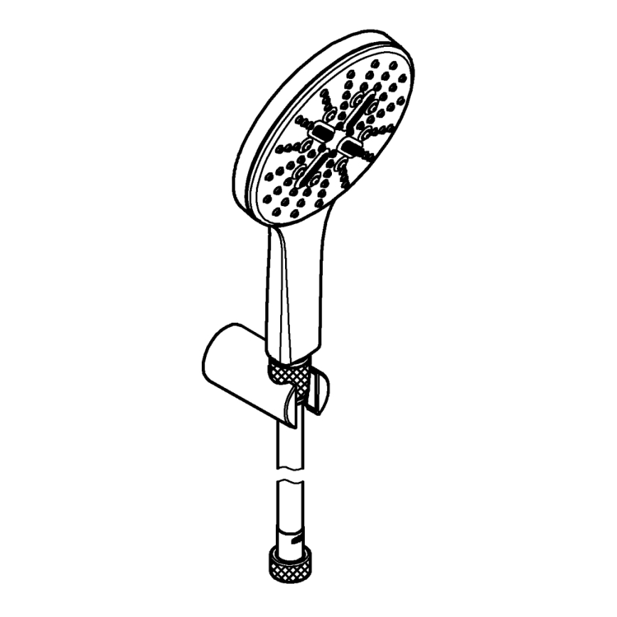 GROHE 26581000 - RAINSHOWER SMARTACTIVE 130 zuhanyszett 1500 mm króm