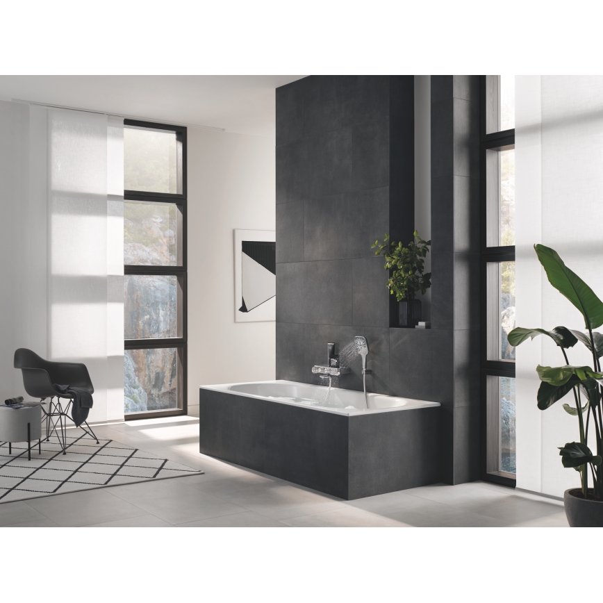 GROHE 26582000 - Kézi zuhany RAINSHOWER SMARTACTIVE 130 CUBE, fényes króm