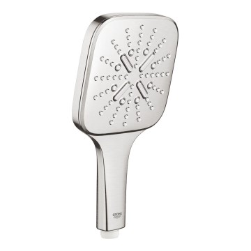 GROHE 26582DC0 - RAINSHOWER SMARTACTIVE 130 CUBE kézi zuhany, rozsdamentes acél