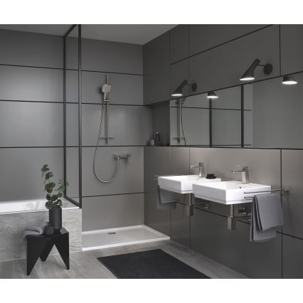 GROHE 26582DC0 - RAINSHOWER SMARTACTIVE 130 CUBE kézi zuhany, rozsdamentes acél