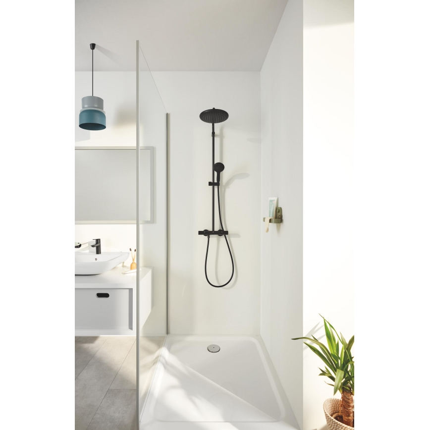 GROHE 266772431 - VITALIO START SYSTEM 250 390 mm zuhanyrendszer fekete