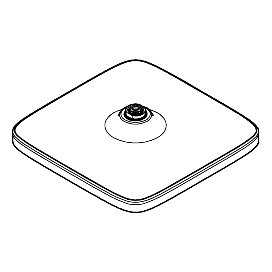 GROHE 26695000 - VITALIO COMFORT 250 × 250 mm fejzuhany, fényes króm