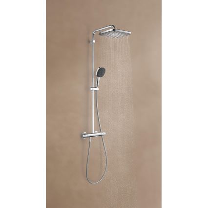 GROHE 26696001 - VITALIO COMFORT 250 zuhanyrendszer 250 × 250 mm fényes króm