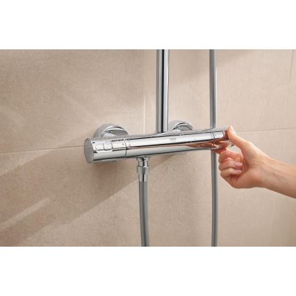 GROHE 26696001 - VITALIO COMFORT 250 zuhanyrendszer 250 × 250 mm fényes króm