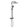 GROHE 266962431 - VITALIO COMFORT 250 zuhanyrendszer 250 × 250 mm fekete
