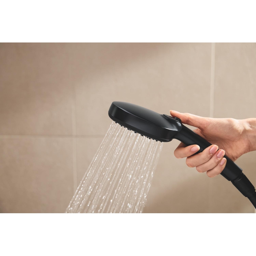 GROHE 266962431 - VITALIO COMFORT 250 zuhanyrendszer 250 × 250 mm fekete