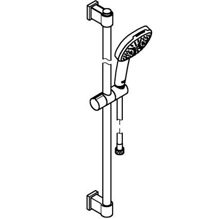 GROHE 26932001 - Zuhanyszett VITALIO COMFORT 110 900 mm fényes króm