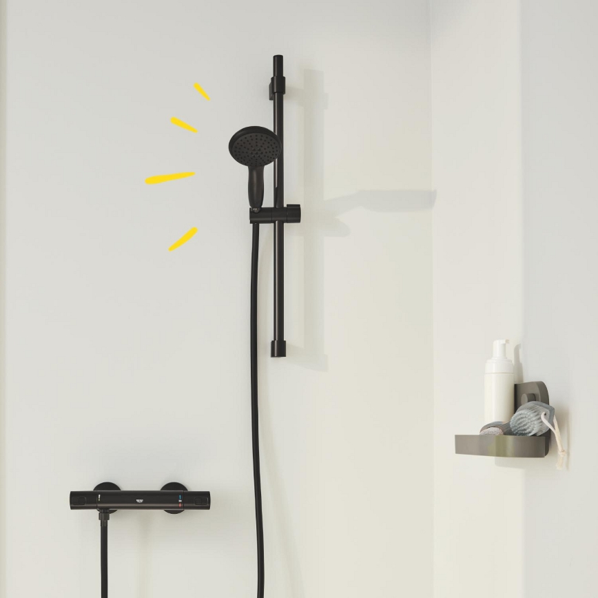 GROHE 269612431 - VITALIO UNIVERSAL 900 mm zuhanyrúd, fekete
