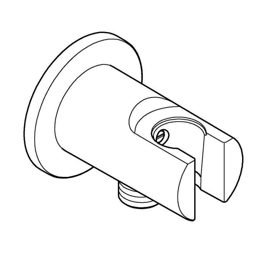 GROHE 26962001 - VITALIO fali könyök 85 mm fényes króm