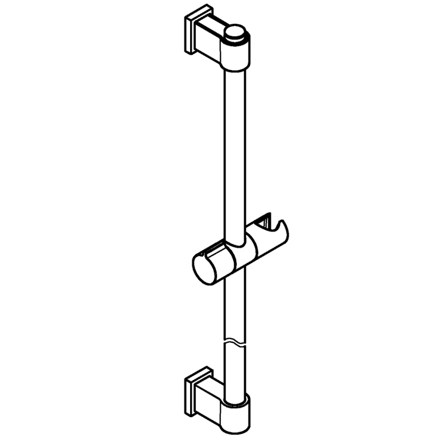 GROHE 26970001 - VITALIO UNIVERSAL 1150 mm zuhanyrúd fényes króm