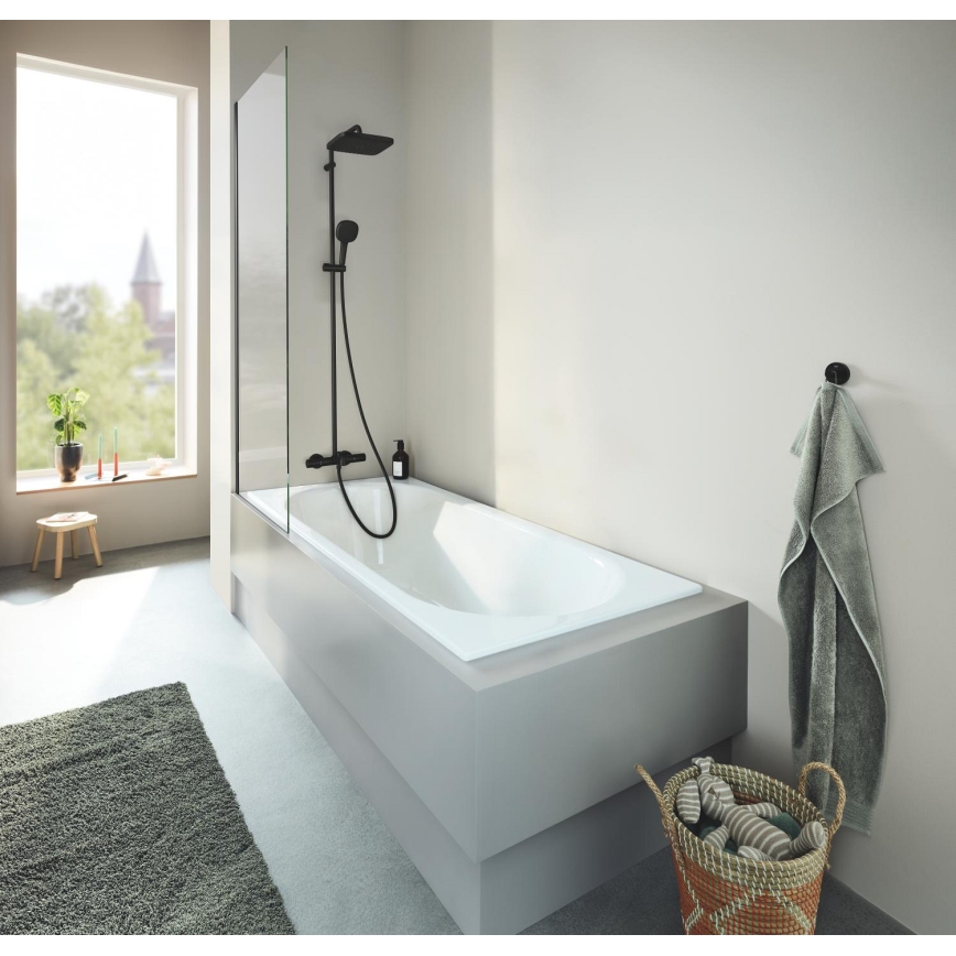 GROHE 269842431 - VITALIO COMFORT 250 zuhanyrendszer 250 × 250 mm fekete