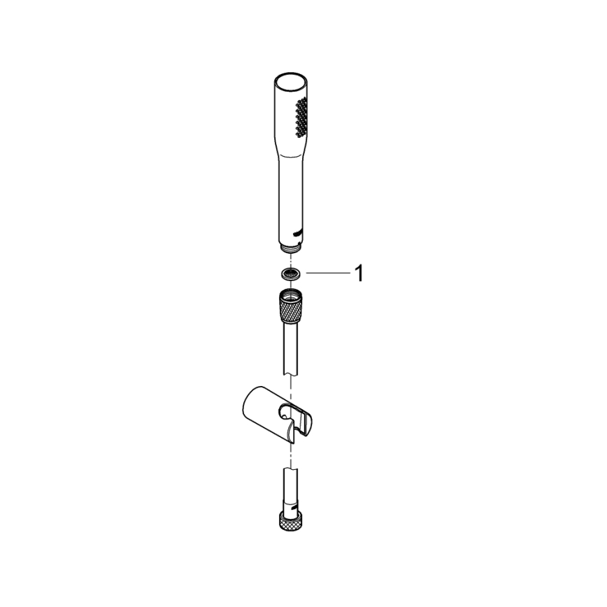 GROHE 27369000 - EUPHORIA COSMOPOLITAN STICK 1500 mm, fényes króm zuhanyszett