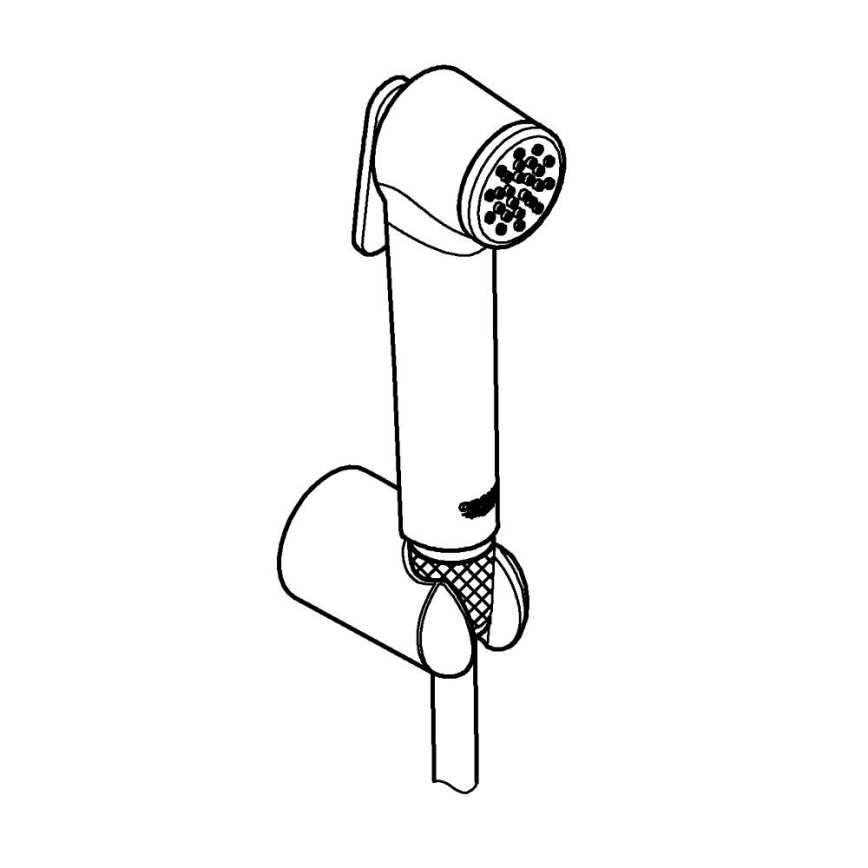 GROHE 27513DA1 - Kézi bidé zuhany TEMPESTA-F TRIGGER SPRAY 30 arany