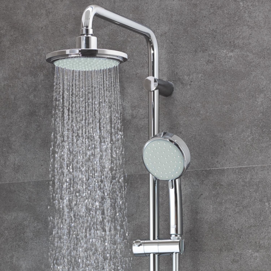 GROHE 27922000 - Zuhanyrendszer TEMPESTA COSMOPOLITAN 160 mm fényes króm