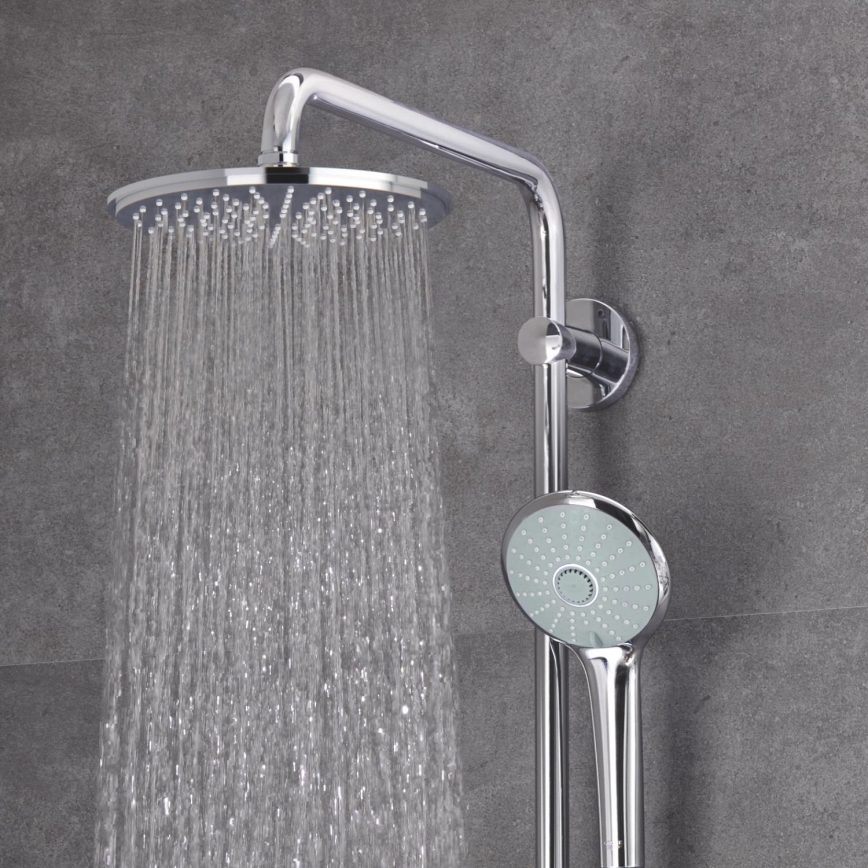 GROHE 27964000 - EUPHORIA 210 mm zuhanyrendszer, fényes króm
