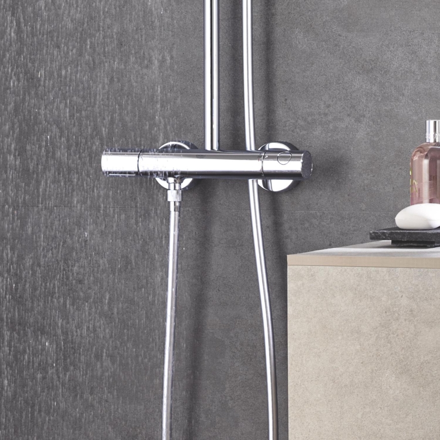 GROHE 27964000 - EUPHORIA 210 mm zuhanyrendszer, fényes króm