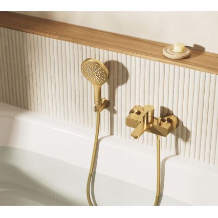 GROHE 28362GL1 - SILVERFLEX 1250 mm zuhanytömlő szálcsiszolt arany