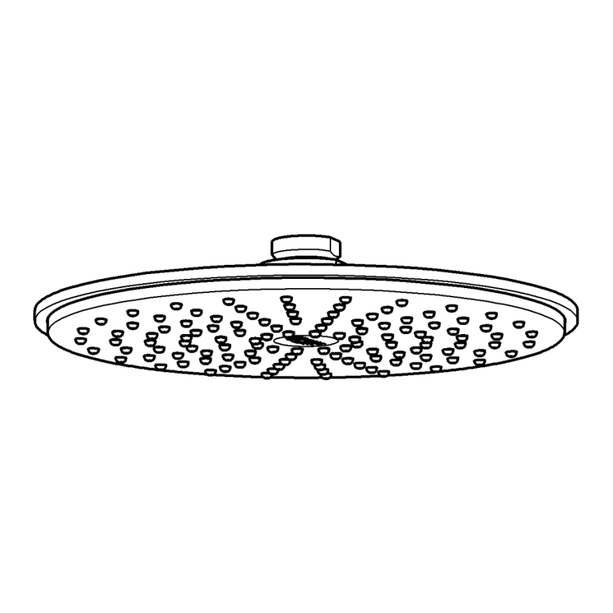 GROHE 28368000 - Zuhanyfej RAINSHOWER COSMOPOLITAN O 210 mm fényes króm