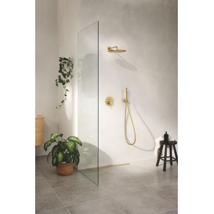 GROHE 28388GL0 - SILVERFLEX zuhanytömlő 1750 mm, szálcsiszolt arany