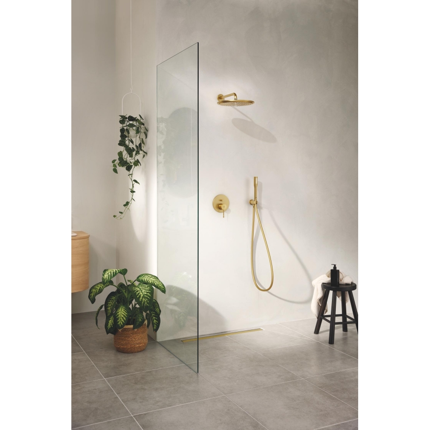 GROHE 28388GL0 - SILVERFLEX zuhanytömlő 1750 mm, szálcsiszolt arany