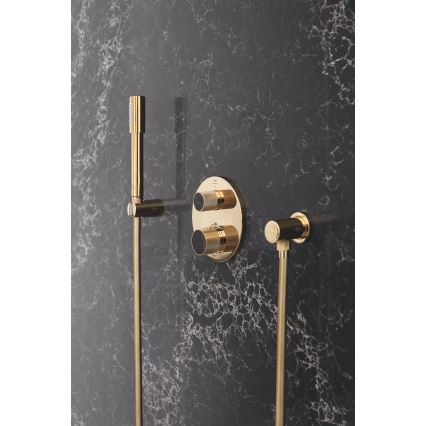 GROHE 28388GL0 - SILVERFLEX zuhanytömlő 1750 mm, szálcsiszolt arany