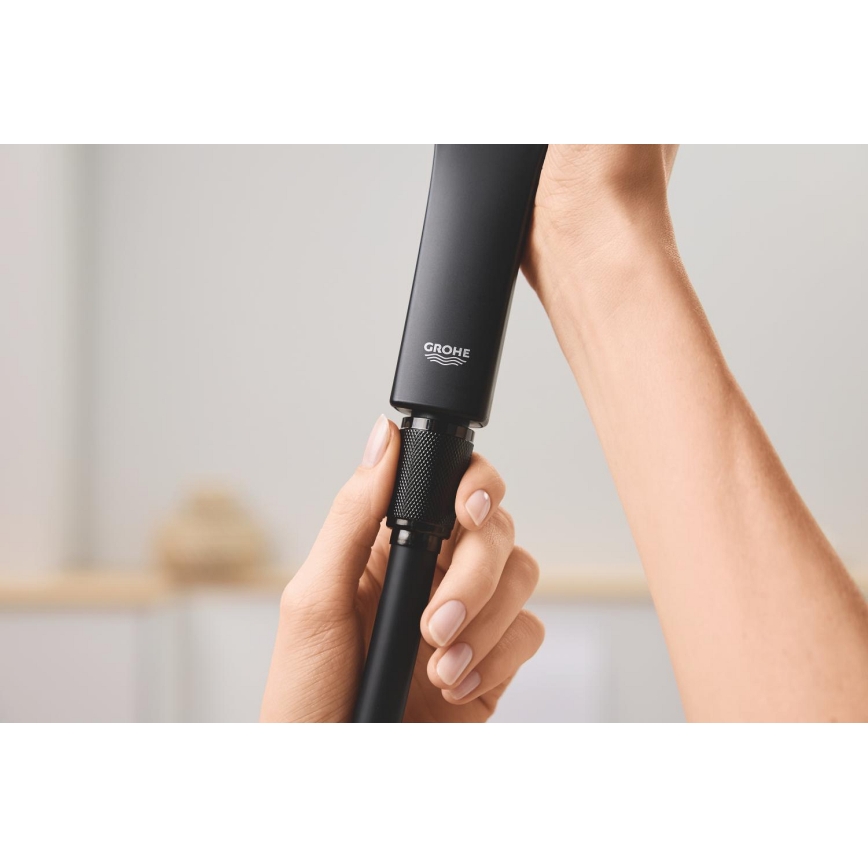 GROHE 287422432 - VITALIOFLEX TREND zuhanytömlő, 1750 mm, fekete