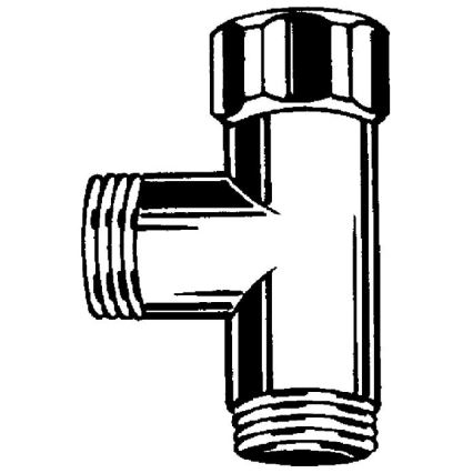 GROHE 28874000 - T-idom DN 15 fényes króm