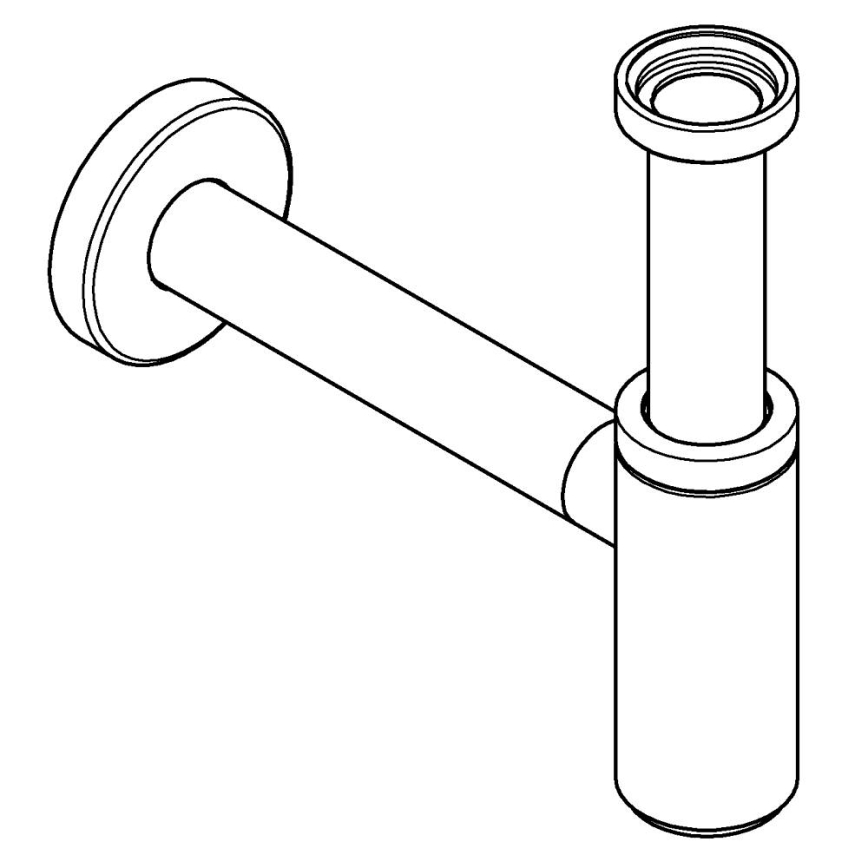 GROHE 28912GN0 - Szifon DN 32 arany