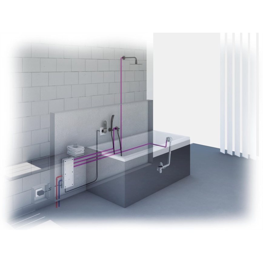 GROHE 28990000 -Kádfeltöltő-, leeresztő- és túlfolyó szerelvény TALENTOFILL króm