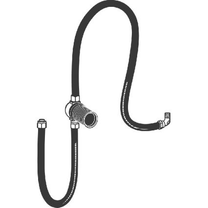 GROHE 28995000 - Bekötőkészlet TALENTOFILL DN 20 fényes króm