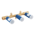 GROHE 29025002 – univerzális beépítőtest háromlyukú mosdócsaptelephez, sárgaréz
