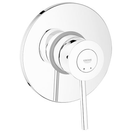 GROHE 29048000 - BAUCLASSIC rejtett beépítésű zuhanycsaptelep, fényes króm