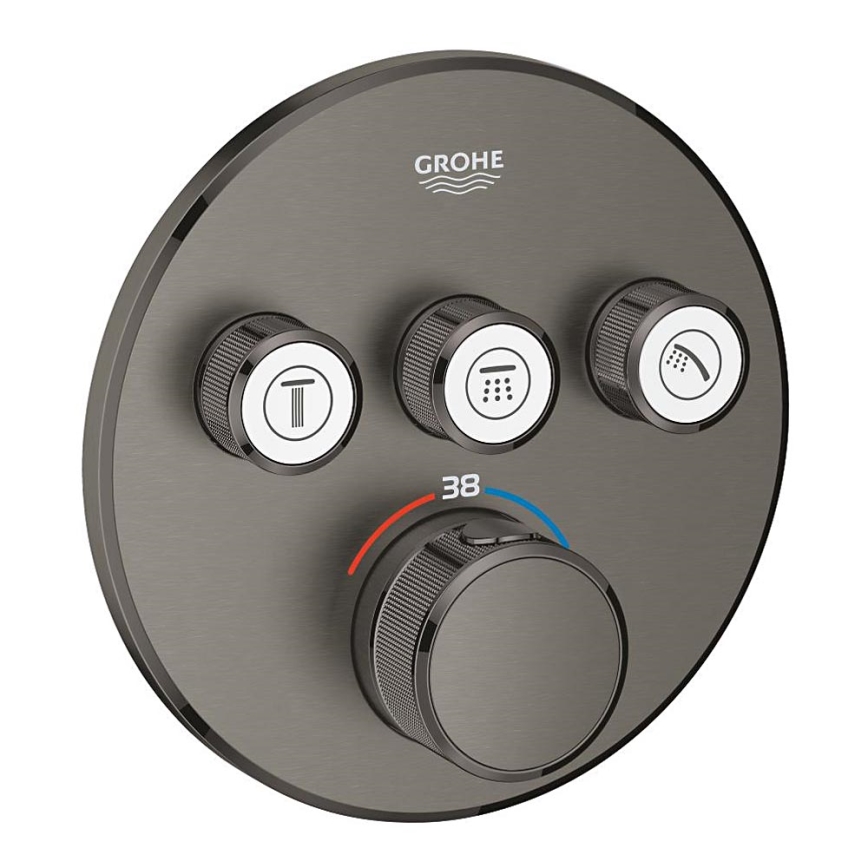 GROHE 29121AL0 - Termosztátos csaptelep GROHTHERM SMARTCONTROL grafit