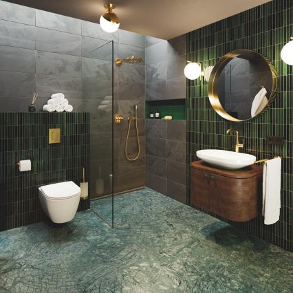 GROHE 29121GN0 - Termosztátos, falba süllyeszthető zuhanycsaptelep GROHTHERM SMARTCONTROL arany